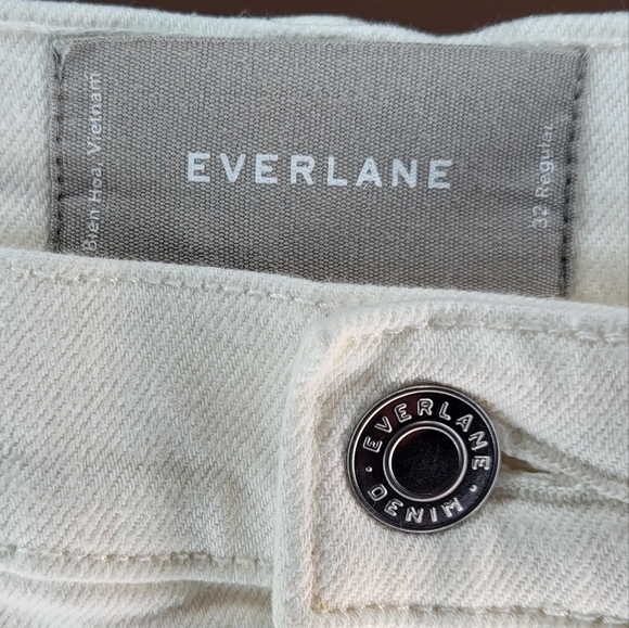 Everlane High Rise Straight Denim Jeans size 32 - Picture 5 of 5